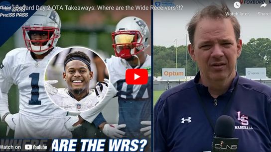 Video: Bedard on Patriots OTA #2 - Gonzalez debuts at CB1, team thin at WR taken at Gillette Stadium (Patriots)